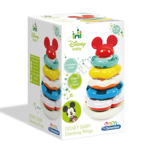 Clementoni Disney Baby Satcking Rings 6-36M
