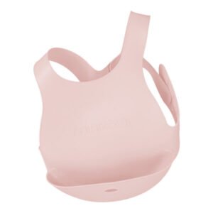 Minikoioi Flexi Bib Silicone Pink 6M+