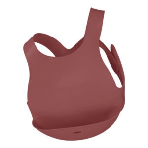 Minikoioi Flexi Bib Silicone Rose 6M+