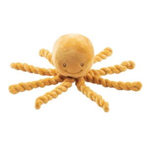 Nattou Peluche octopus ocre