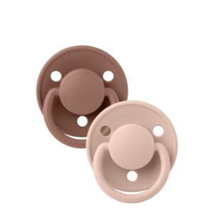 Bibs De Lux 2 PACK Woodchuck/Blush 0-6m x2
