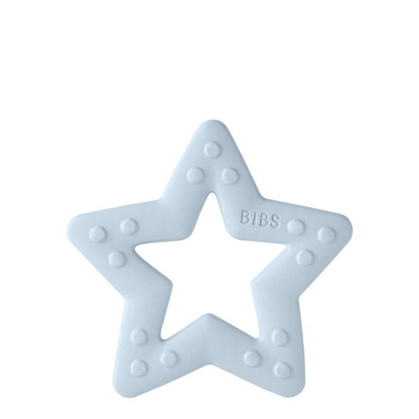BIBS Baby Bitie Star Baby Blue +3M