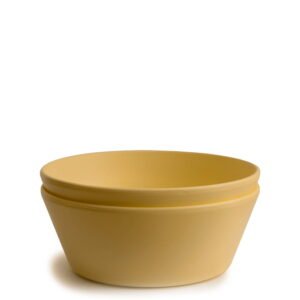 Mushie Mustard X2 Round Cup X2