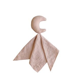 Mushie Moon Lovey Blanket Blush