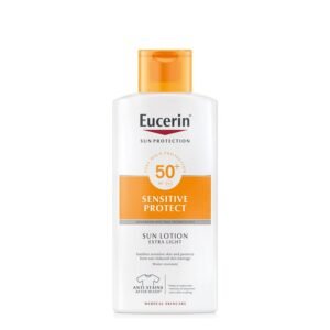Eucerin Sun Loción Sensible Extra Ligera SPF50+ 400mL
