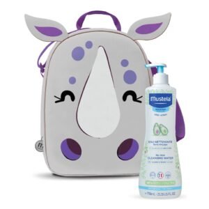 Mustela Baby Cleansing Water 750mL + Backpack Offer