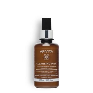 Apivita 3 in 1 Cleansing Milk Face & Eyes 200mL