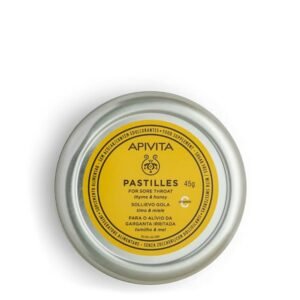 Apivita Pastilles Sore Throat Thyme&Honey 45g