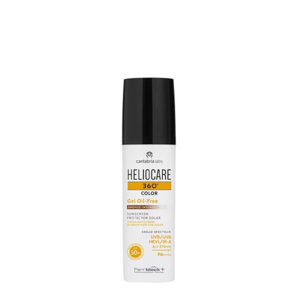Heliocare 360 Color Gel Oil-Free Bronze Intense Sunscreen SPF50+ 50mL
