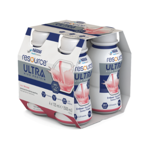 Nestlé Resource Ultra Strawberry 4x125ml