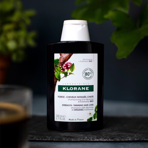Klorane Shampoo Quinine&Organic Edelweiss 200mL - Image 2