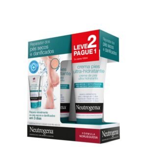 Neutrogena Duo Ultra-Moisturizing Foot Cream 2x100mL