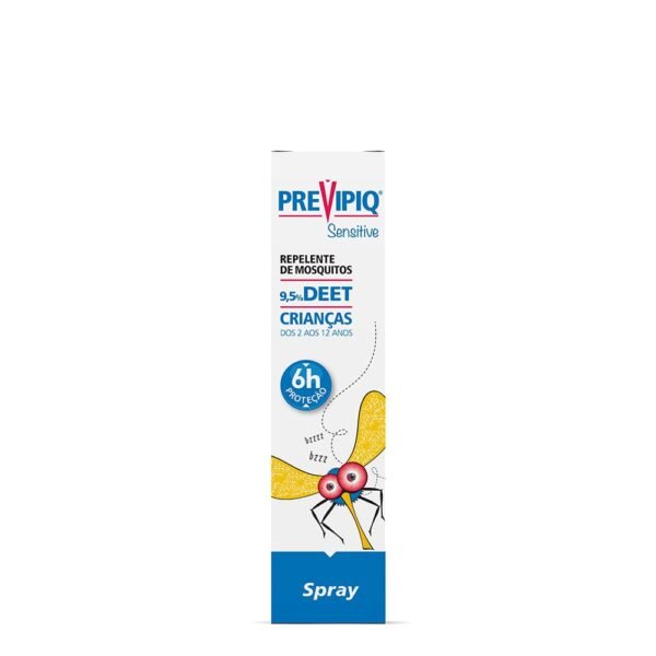 Previpiq Sensitive Insect Repellent Spray 9,5% Deet 2-12Y 75mL