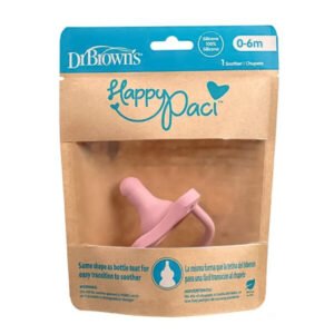 Dr Brown’s Pacifier Silicone Pink 0-6m