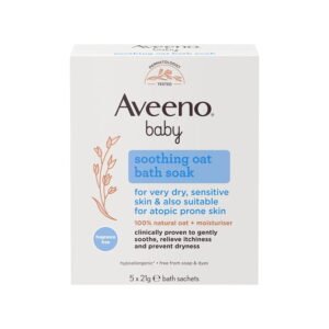 Aveeno Baby Soothing Oat Bath Soak 5x21g