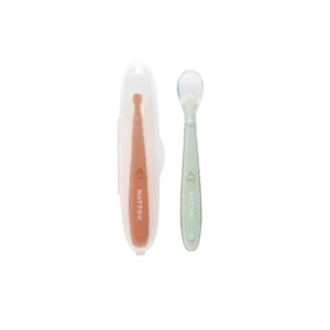 Nattou Set 2 Spoons Silicone