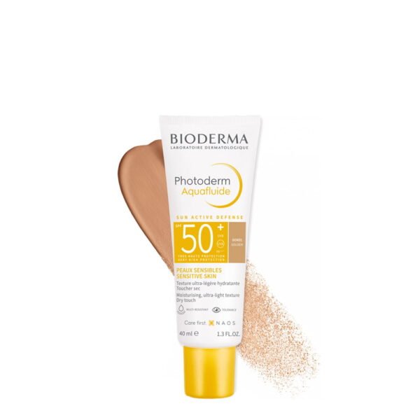 Bioderma Photoderm Aquafluide SPF50+ Golden Tinted 40mL - Image 2