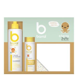 Barral BabyProtect Bath Cream 500mL + Shampoo 200mL + Bath towel Lavandiska
