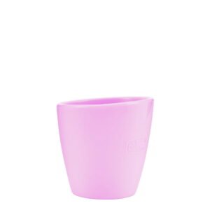 Chicco Easy Mug Silicone Mini Glass Pink 6m+