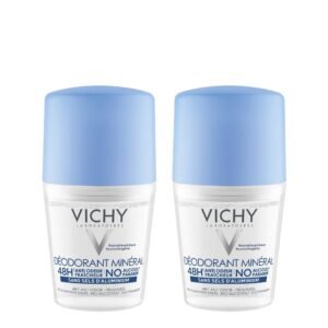 Vichy Deo Roll-On Mineral Aluminium Salt Free 48h 2x50mL