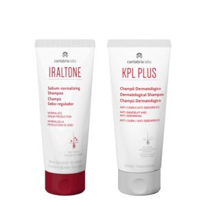 KPL Plus Pack Dermatological Shampoo Anti-Dandruff 200mL + Iraltone Sebum-normalizing Shampoo 200mL