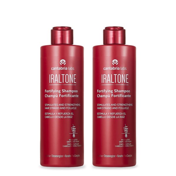 Iraltone Fortifying Shampoo Pack 400mL x2