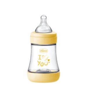 Chicco Perfect 5 Baby Bottle Yellow 0m+ 150mL