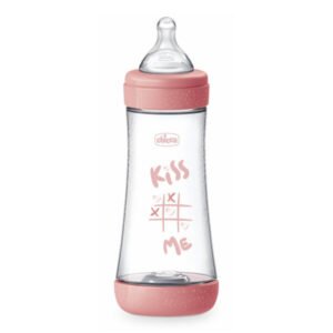 Chicco Perfect 5 Baby Bottle Pink 4m+ 300mL
