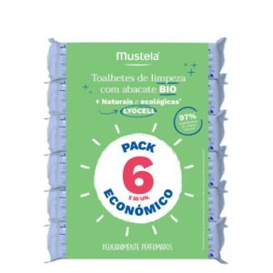 Mustela Cleansing Wipes BIO 6x60un