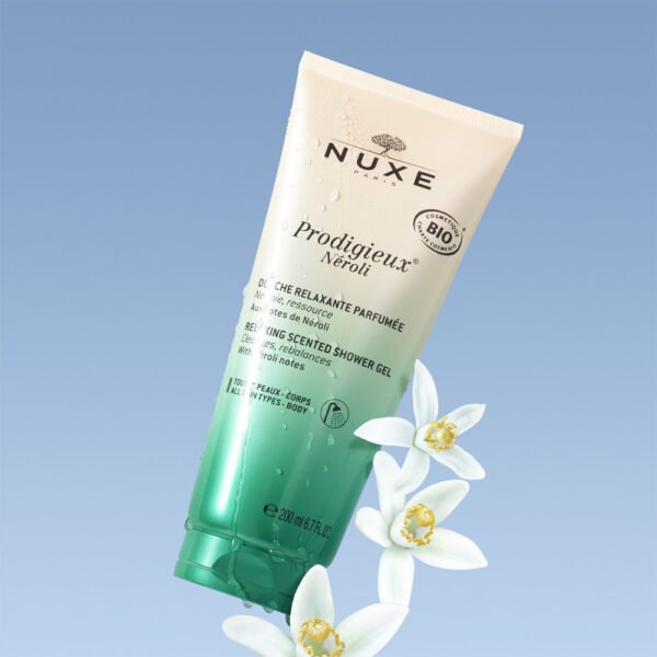 Nuxe Prodigieux Néroli Relaxing Scented Shower Gel 200mL - Image 2