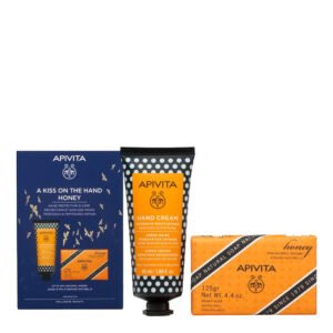 Apivita Coffret A Kiss On The Hand Honey