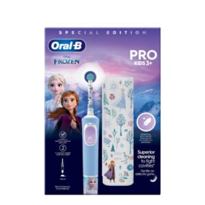 Oral-B Kids Electric Toothbrush Pro Frozen + Travel Case 3Y+