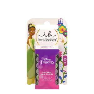 Invisibobble Disney Princess Tiana Hair Spiral x6