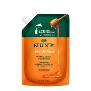 Nuxe Rêve de Miel Face and Body Ultra-Rich Cleansing Gel Eco-Refill 400mL