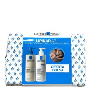 La Roche-Posay Pack Lipikar Syndet AP+ 400mL + Lipikar Baume AP+M 400mL + Gift Bag
