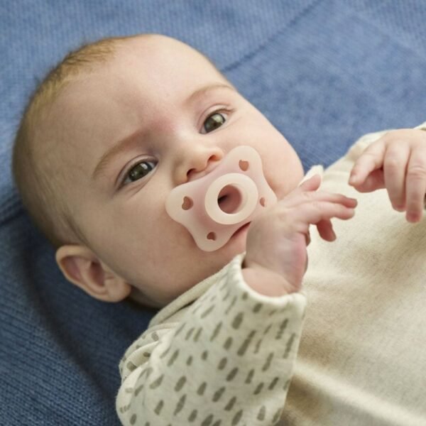 Chicco Pacifier PhysioForma Mini Soft Pink/White 0-2M x2 - Image 2