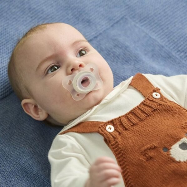 Chicco Pacifier PhysioForma Mini Soft Pink/White 0-2M x2 - Image 3