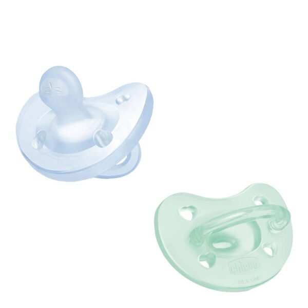 Chicco Pacifier PhysioForma Soft Blue/Green 2-6M x2