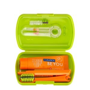 Curaprox Travel Set Ortho Green