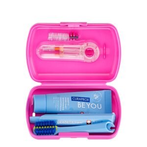 Curaprox Travel Set Ortho Pink