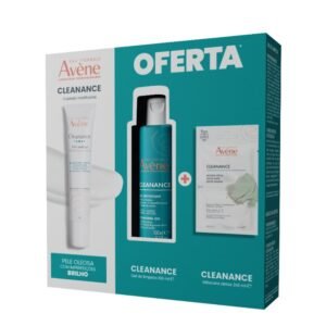 Avene Cleanance Mattifying Emulsion 40mL + Cleanance Gel 100mL + Detox Mask 6mL x2