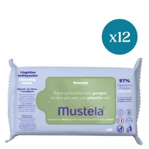 Mustela Cleansing Wipes BIO 12×60