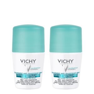 Vichy Deo Roll-On Anti-Stain 48h 2x50mL