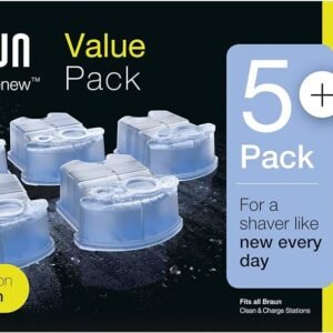 Braun CCR5+1 Clean & Renew Cleaning Cartridge
