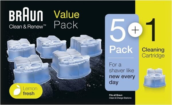 Braun CCR5+1 Clean & Renew Cleaning Cartridge